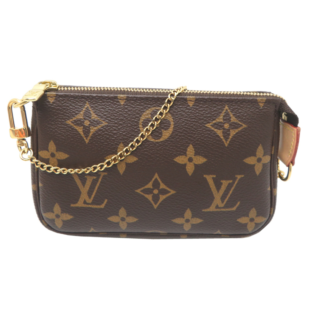 LOUIS VUITTON Brown Monogram Pochette Pouch - Picture 1 of 10